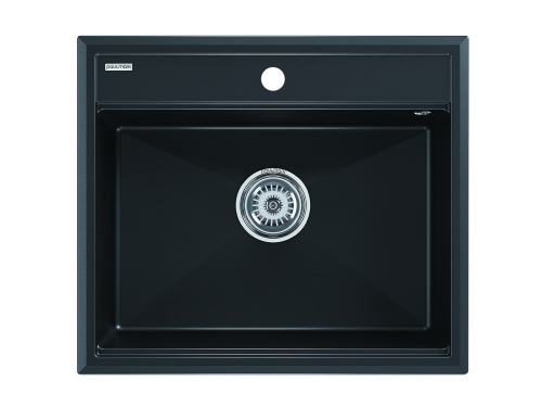 Кухонная мойка Paulmark STEPIA 60 PM115951-BLM 59х51 цвет черный металлик